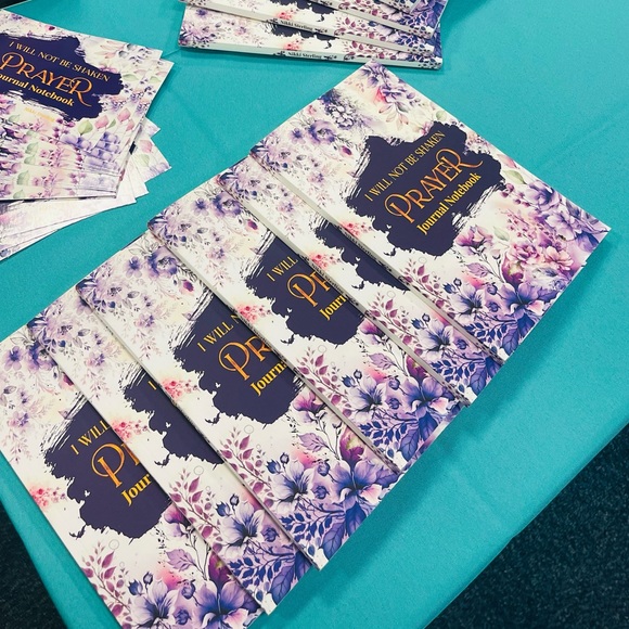 I Will Not Be Shaken Prayer Journal Gift Book For Daily Reflections and writing - Picture 12 of 12